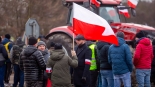 Protest rolników w Marianowie, fot. Paweł Wądołowski