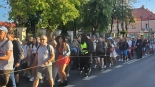 Po raz 40. z Łomży wyruszyła piesza pielgrzymka do Częstochowy, 1.08.2024, fot. Adam Dąbrowski