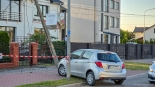 Wypadek na ulicy Spokojnej w Łomży, 2024.06.26, fot. Paweł Wądołowski