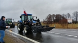 Protest rolników i przedstawicieli branży drzewnej w Korycinie, fot. Marcin Gliński