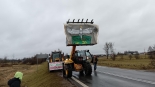Protest rolników i przedstawicieli branży drzewnej w Korycinie, fot. Marcin Gliński