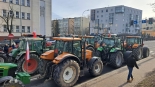 Protest rolników pod Urzędem Wojewódzkim w Białymstoku, fot. Wojciech Szubzda