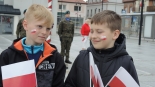 Dzień Flagi - łomżyńskie uroczystości, fot. Adam Dąbrowski