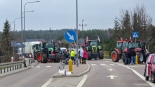 Protest rolników w gminie Nowogród, fot. Paweł Wądołowski