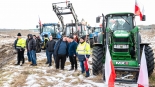 Protest rolników w Jeżewie Starym, fot. Adam Janczewski