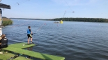 Mistrzostwa Polski na wyciągu nart wodnych w Augustowie, 24.08.2024, fot. Karol Prymaka