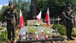 79. rocznica Obławy Augustowskiej - uroczystości w Gibach, 12.07.2024, fot. Karol Prymaka