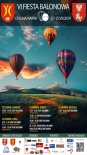 Plakat VI Fiesty Balonowej - Dolina Narwi, źródło: materiały organizatora