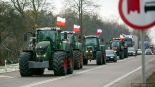 Protest rolników w Marianowie, fot. Paweł Wądołowski