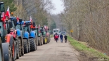 Protest rolników w Wiźnie, fot. Paweł Wądołowski