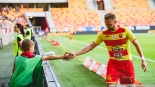 Jagiellonia Białystok - Widzew Łódź, 4.08.2023, fot. Joanna Szubzda