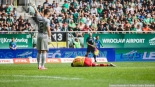 Śląsk Wrocław - Jagiellonia Białystok, 3.09.2023, fot. Joanna Szubzda