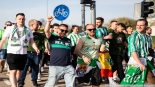 Kibice Realu Betis w Białymstoku, 17.04.2025, fot. Joanna Szubzda