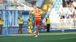 Dimitris Rallis, Novi Pazar - Jagiellonia Białystok, 24.07.2025, źródło: x.com/Jagiellonia1920