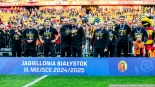 III miejsce Jagiellonii Białystok w sezonie 2024/2025, fot. Joanna Szubzda