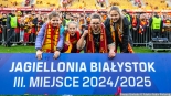 III miejsce Jagiellonii Białystok w sezonie 2024/2025, fot. Joanna Szubzda