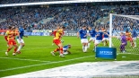 Lech Poznań - Jagiellonia Białystok, 24.10.2023, fot. Joanna Szubzda