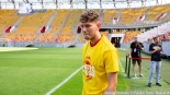 Jagiellonia Białystok - Żalgiris Kowno, 13.07.2024, fot. Joanna Szubzda