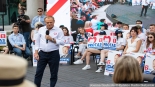 Donald Tusk w Białymstoku, 24.05.2024, fot. Joanna Szubzda