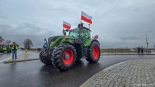 Protest rolników w Konarzycach, 20.02.2024, fot. Paweł Wądołowski