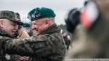 Uroczystość przekazania dowodzenia operacją Bezpieczne Podlasie, Karakule, 31.01.2025, fot. Joanna Szubzda