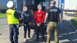Nielegalni migranci zatrzymani na polsko-litewskiej granicy, 13.07.2025, źródło: SG/X