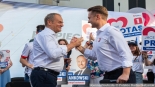 Donald Tusk w Białymstoku, 24.05.2024, fot. Joanna Szubzda