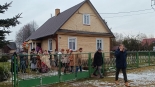 Kolędnicy odwiedzają mieszkańców podlaskich wsi, 7.01.2025, fot. Volha Filimonava