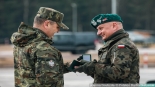 Uroczystość przekazania dowodzenia operacją Bezpieczne Podlasie, Karakule, 31.01.2025, fot. Joanna Szubzda