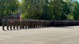 Przysięga żołnierzy dobrowolnej zasadniczej służby wojskowej w Suwałkach, 5.07.2025, fot. Anna Auron-Wasilewska