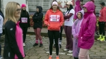 Różowy bieg w Łomży, 18.10.2025, fot. Paweł Wądołowski