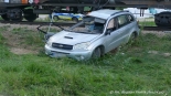 Wypadek na niestrzeżonym przejeździe kolejowym w gm. Puńsk, 21.07.2025, źródło: Bogdan Pieklik (tvs24.pl)