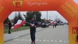 Bieg z biało-czerwoną flagą w Giełczynie, 10.11.2024, fot. Adam Dąbrowski