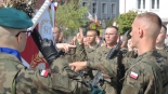 Przysięga wojskowa na Starym Rynku w Łomży, 9.08.2025, fot. Adam Dąbrowski