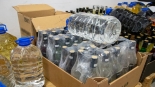 Podlaska KAS rozbiła zorganizowaną grupę przestępczą handlującą nielegalnym alkoholem, fot. Podlaska KAS