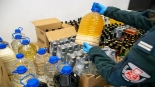 Podlaska KAS rozbiła zorganizowaną grupę przestępczą handlującą nielegalnym alkoholem, fot. Podlaska KAS