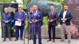 Konferencja prasowa dot. Xylopolis w Hajnówce, 26.05.2025, fot. Rafał Androsiuk