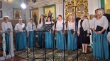 Chór w Cerkwi w Nowoberezowie, 6.10, fot. Anna Petrovska