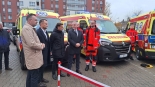10 nowych karetek kupiła Wojewódzka Stacja Pogotowia Ratunkowego w Białymstoku, 30.10.2024, fot. Marcin Mazewski