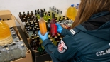 Podlaska KAS rozbiła zorganizowaną grupę przestępczą handlującą nielegalnym alkoholem, fot. Podlaska KAS