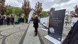 Otwarcie wystawy plenerowej IPN "...I nigdy nie wrócili do domu" w Augustowie, 8.05.2025, fot. Iza Kosakowska