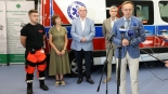 Konferencja prasowa na temat uruchomienia nowego kierunku na UMB, kształcenie drugiego stopnia na ratownictwie medycznym, 5.08.2025, źródło: UMB