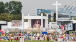 Papież Franciszek na Światowych Dniach Młodzieży w Krakowie, 2016, fot. Joanna Szubzda