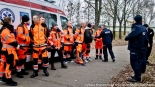 Podlaska policja szkoli ratowników medycznych, 4.02.2025, fot. Sylwia Krassowska