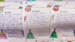 Podopieczni Domu Pomocy Społecznej napisali listy do Mikołaja, 5.12.2025, fot. Sylwia Krassowska