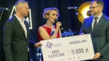 Ania Karolska - podwójna laureatka Niebieskiego Mikrofonu 2024, 16.03.2025, fot. Paweł Wądołowski