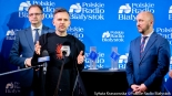 Niebieski Mikrofon Polskiego Radia Białystok 2024 - konferencja prasowa, 5.03.2025, fot. Sylwia Krassowska